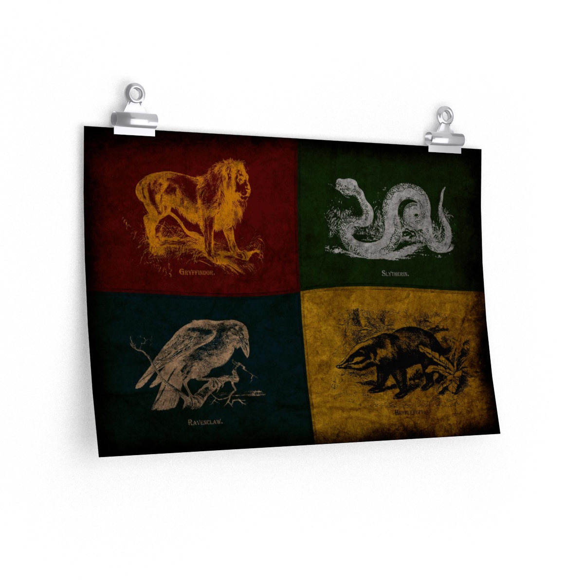 Geek Poster Fantasy & SciFi Nerdy Wall Art Minimalist Wall Art Print up to 36" x 24