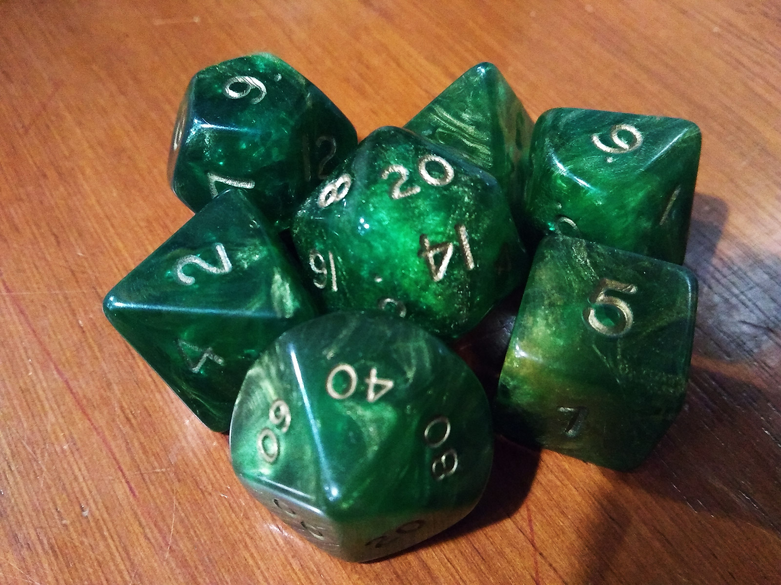 dnd selfie first dice set