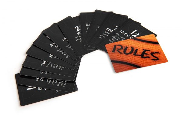B-Ball Blitz Family Party Game Rule Cards