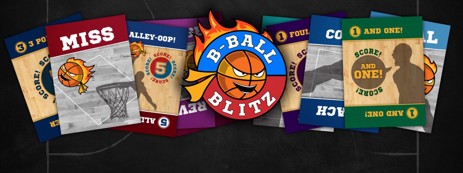 B-Ball Blitz - Design All The Things - Custom Board Games and Geeky